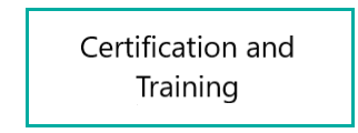 Certification and Training Module